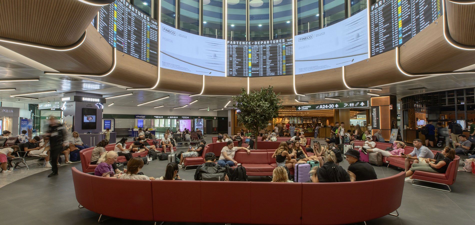 Photo malpensa airport gate